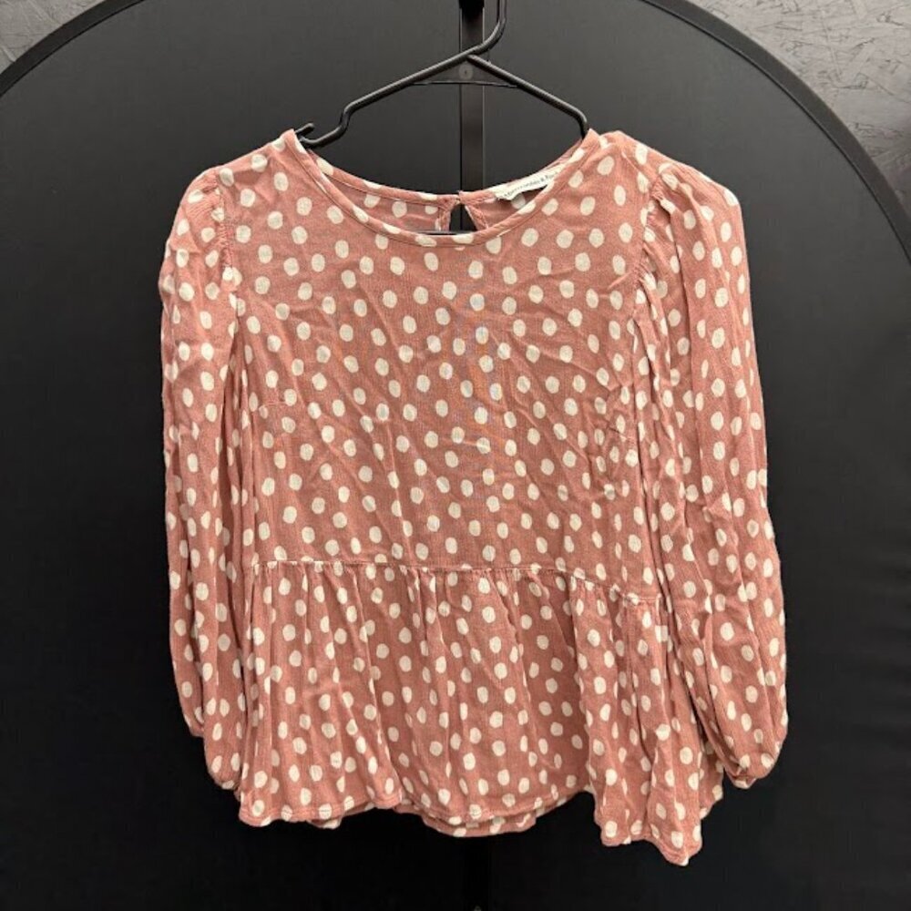Abercrombie & Fitch Polka Dot Blouse